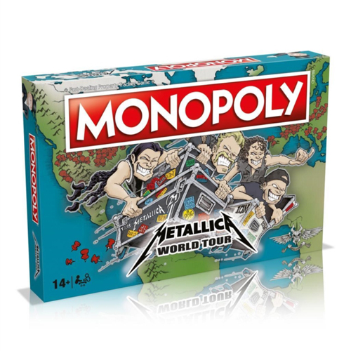 цена Настольная игра Monopoly: Metallica
