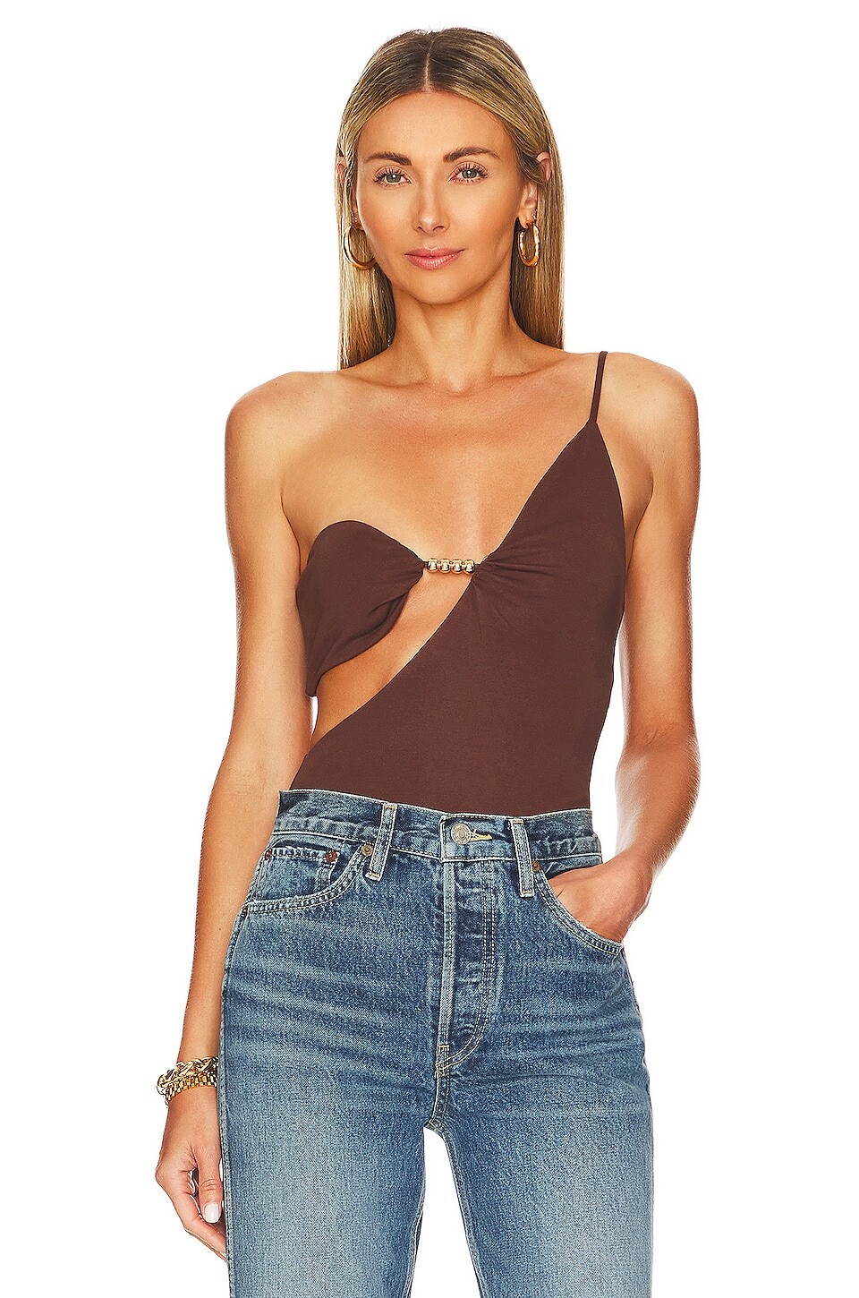 

Боди Camila Coelho Tina, цвет Chocolate Brown
