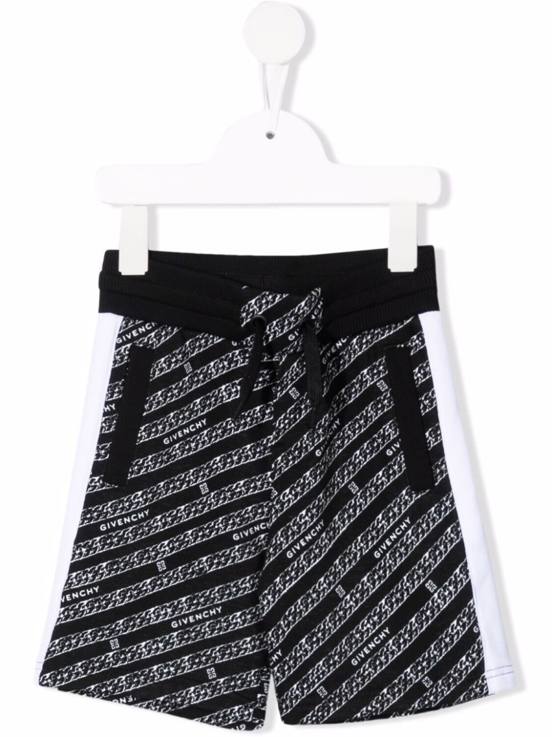 

Спортивные шорты с логотипом Givenchy Kids, черный