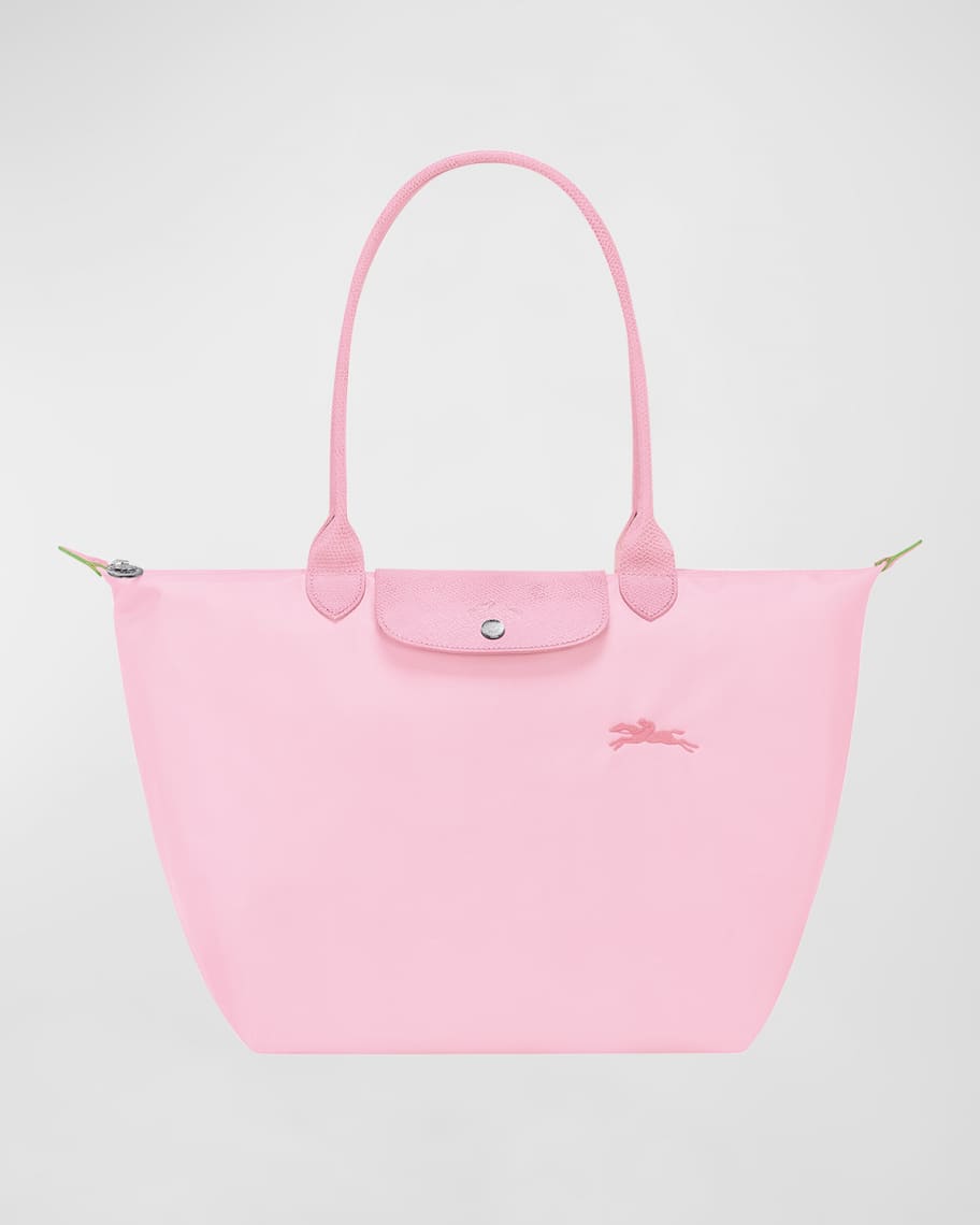 

Зеленая большая нейлоновая большая сумка Le Pliage Longchamp