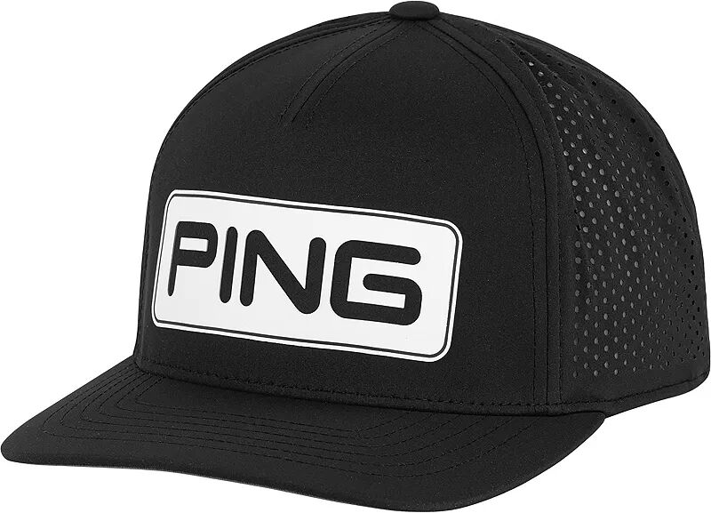 Мужская кепка для гольфа Ping Golf Tour с вентиляцией Delta, черный
