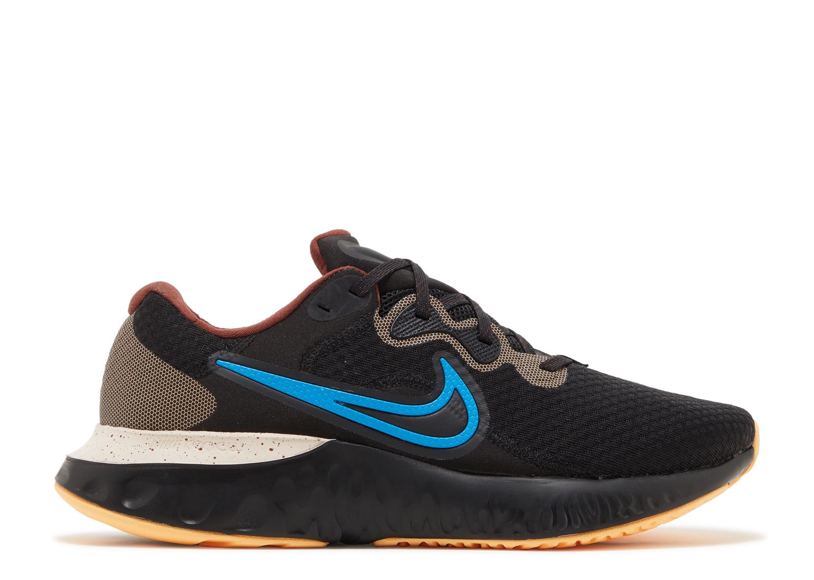 Кроссовки Nike Renew Run 2 'Black Photo Blue', черный