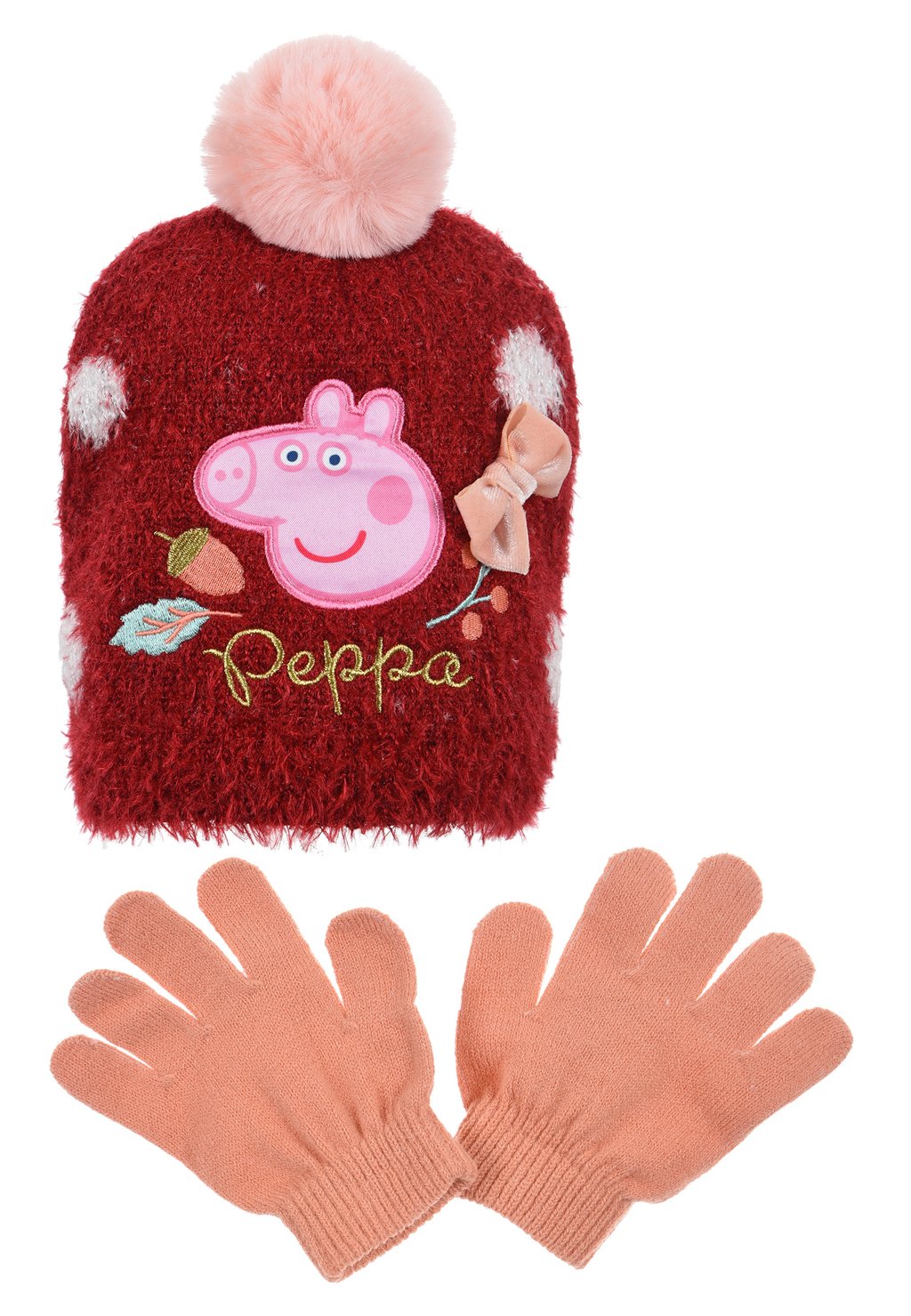 Шапка Peppa Pig, цвет pink