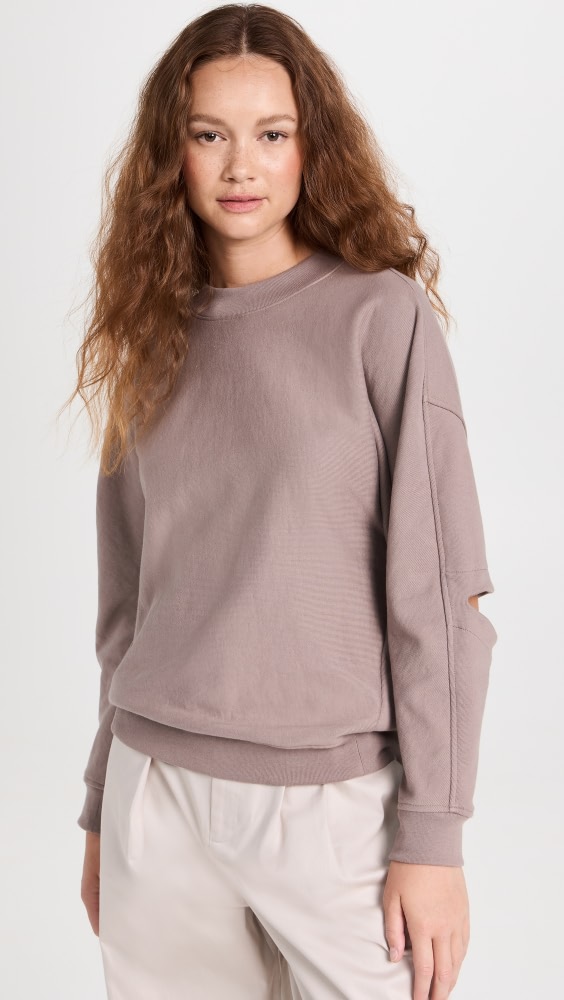 

Толстовка Tibi Cocoon Crewneck