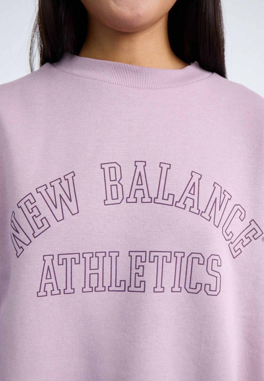

Свитер Graphic Crew New Balance, ледяное вино