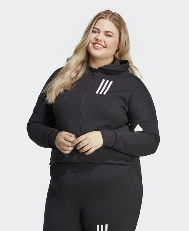 

Толстовка с капюшоном adidas, черный