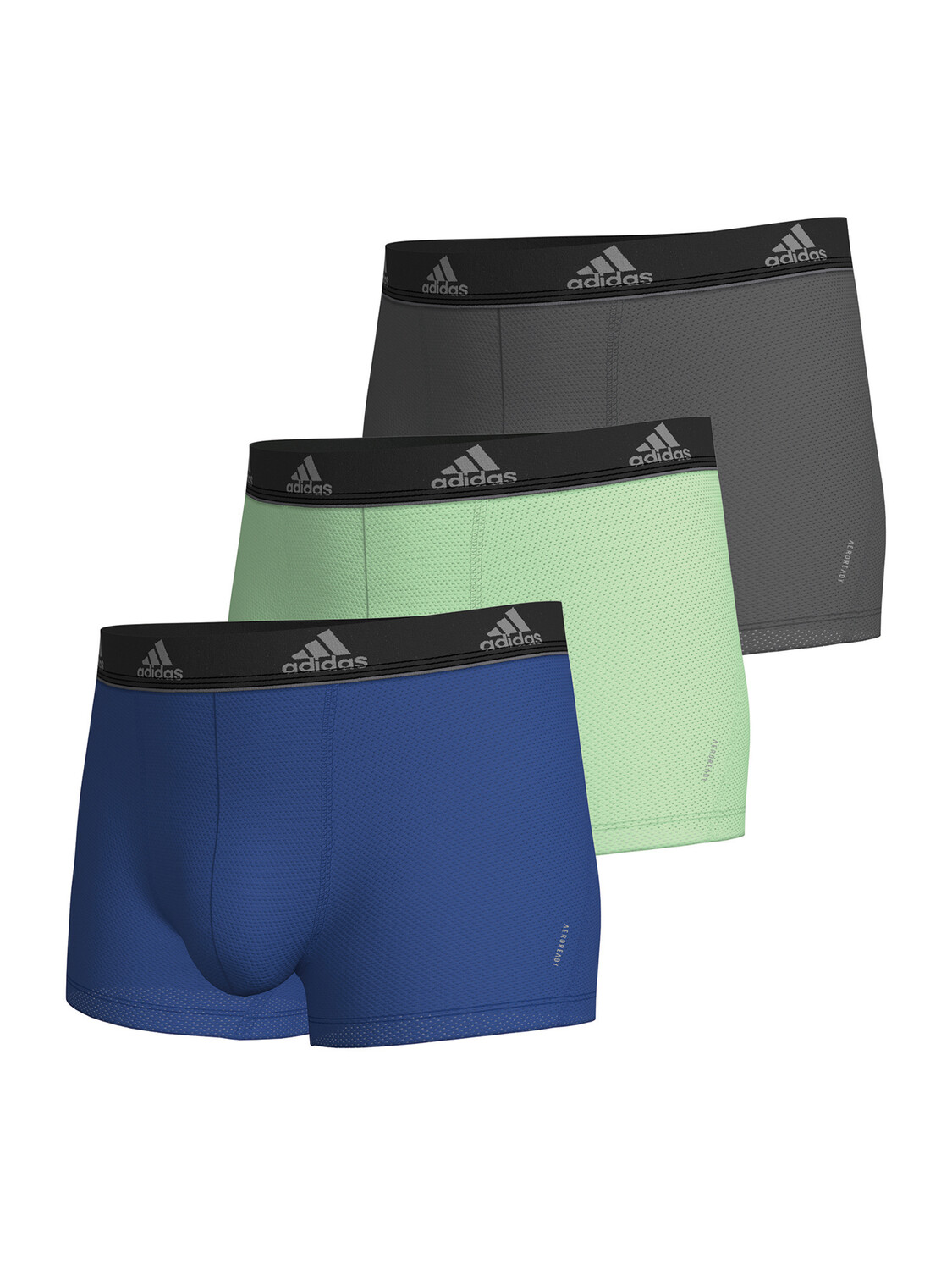 

Боксеры adidas Trunk Active Micro Flex, цвет blau, grau, mint