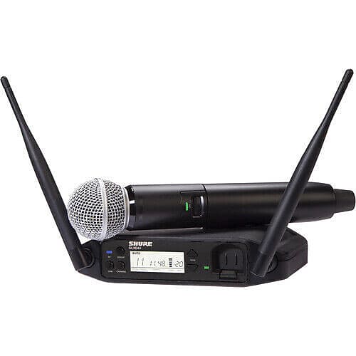 Микрофон Shure GLXD24+/SM58-Z3 Digital Wireless Handheld System w/ SM58 Vocal Microphone дисплей для sony d6603 xperia z3 d6633 xperia z3 dual в сборе с тачскрином белый