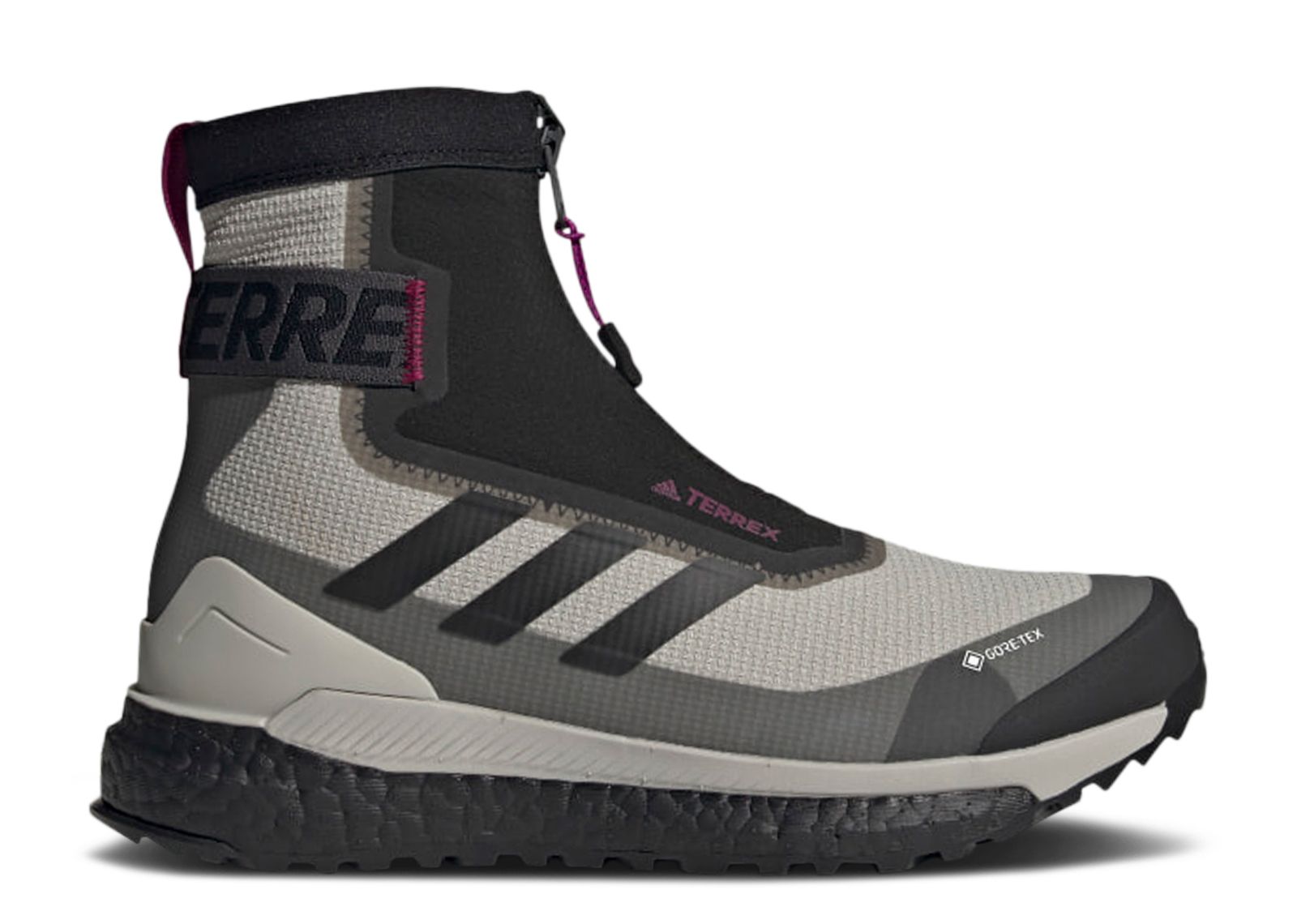 Кроссовки adidas Wmns Terrex Free Hiker Cold.Rdy 'Metal Grey Black', серый