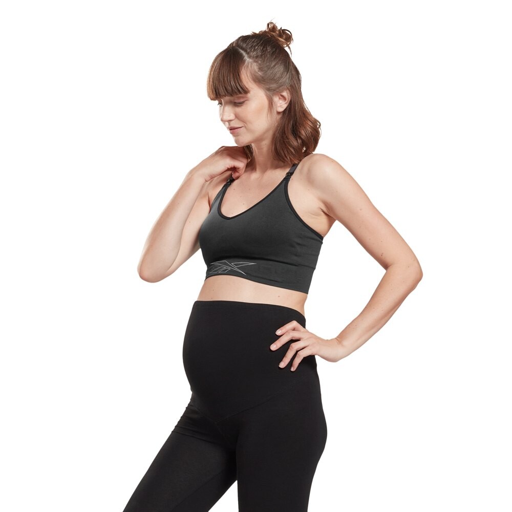 

Спортивный бюстгальтер Reebok Maternity, черный