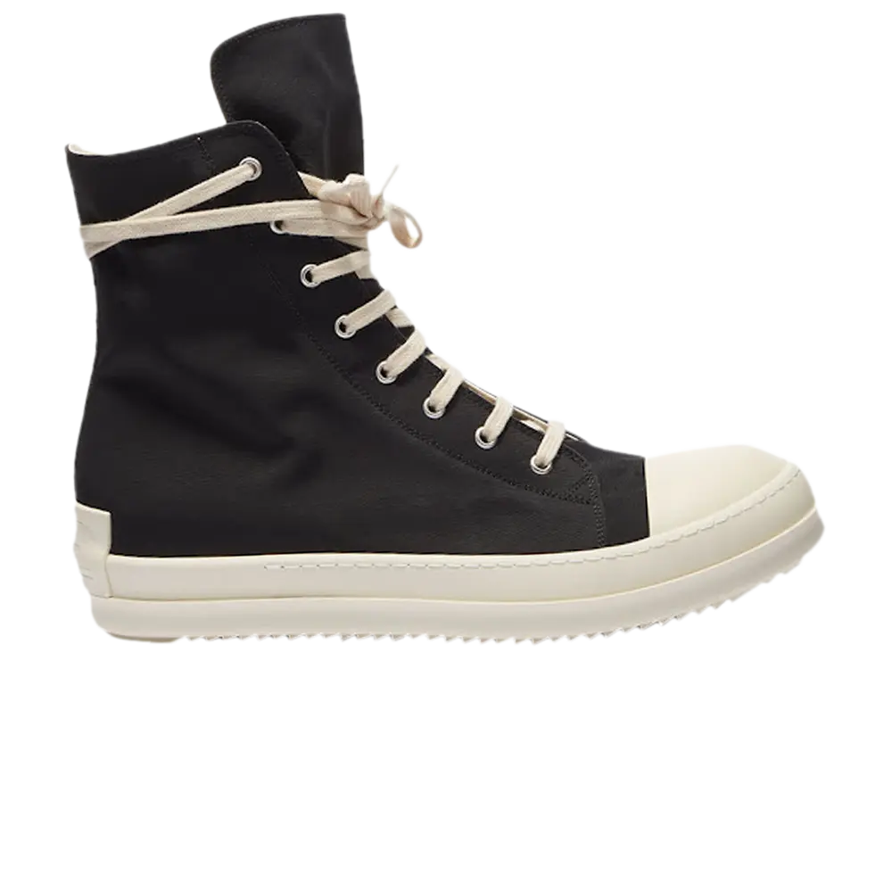 

Высокие кроссовки Rick Owens DRKSHDW Fogachine Cotton Nylon High, черный