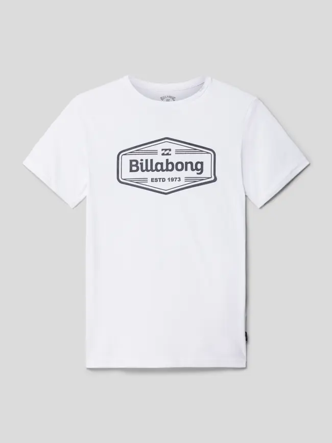 

Футболка с принтом этикетки Billabong, белый