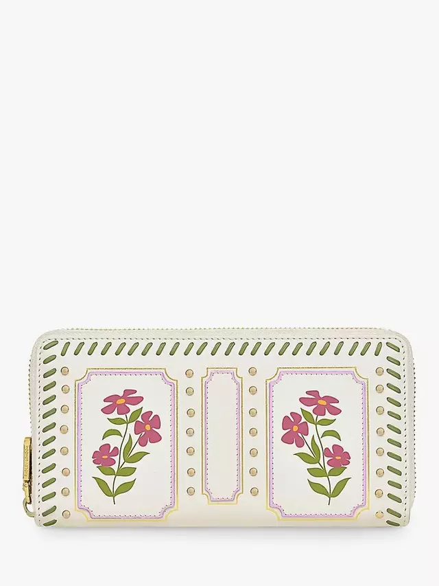 

Портмоне Radley Carousel Large Zip Around Matinee, цвет chalk/multi