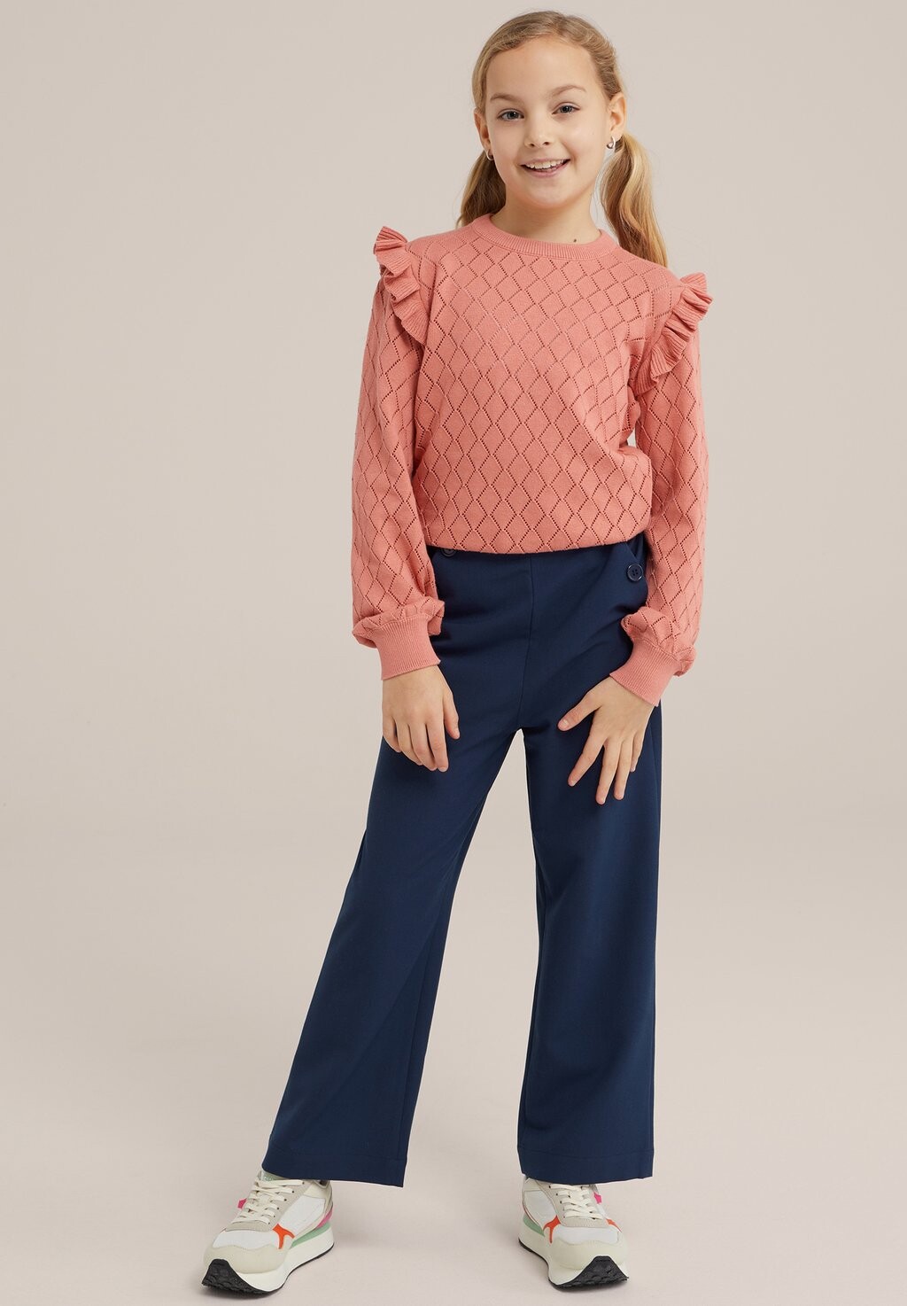 

Брюки WE Fashion, синие