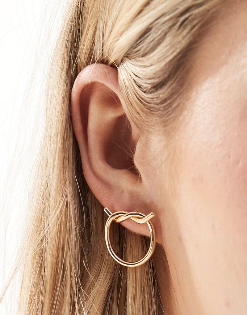 

Серьги-гвоздики ASOS DESIGN с завязками