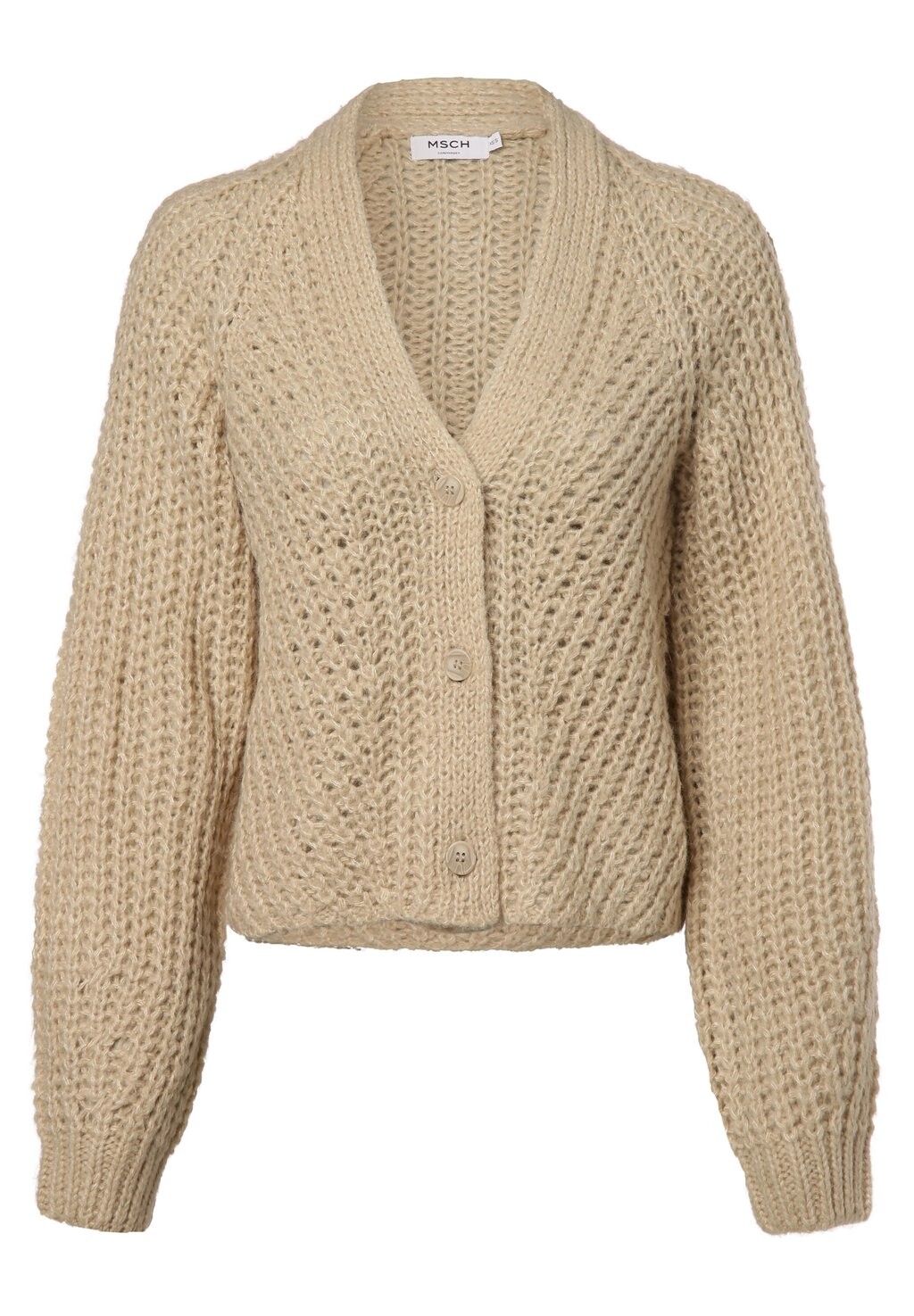 

Кардиган MOSS INESSE MSCH Copenhagen, цвет beige