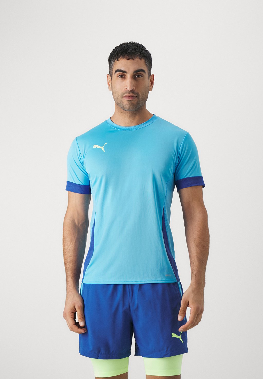 цена Спортивная футболка Individual Padel Puma, цвет luminous blue