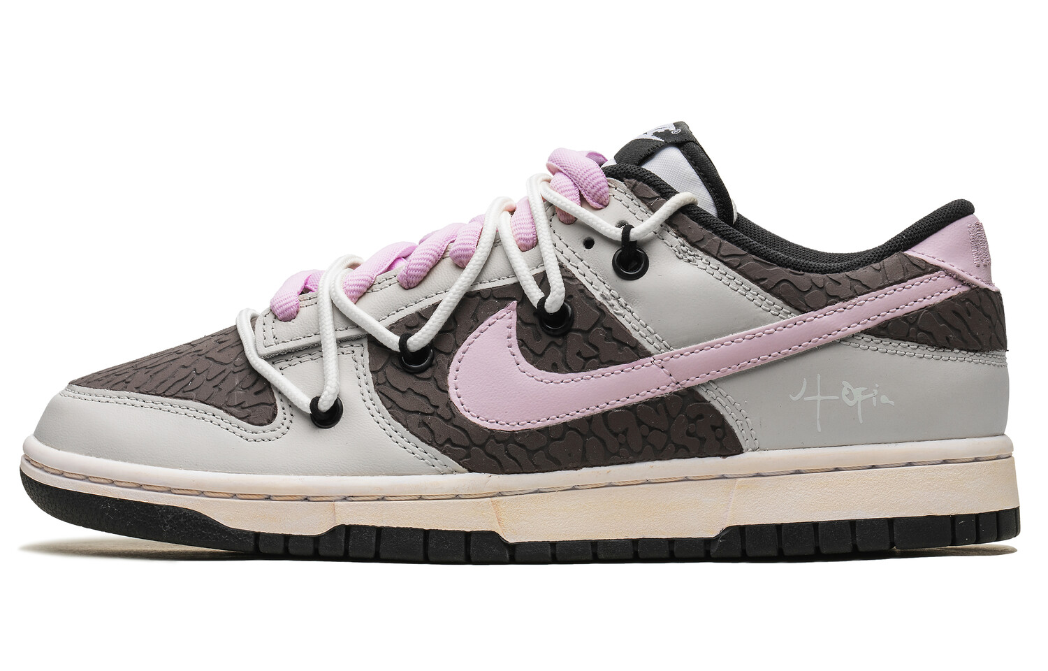 

Кроссовки Nike Dunk Skateboarding Shoes Unisex Low-top Purple/Grey, фиолетовый