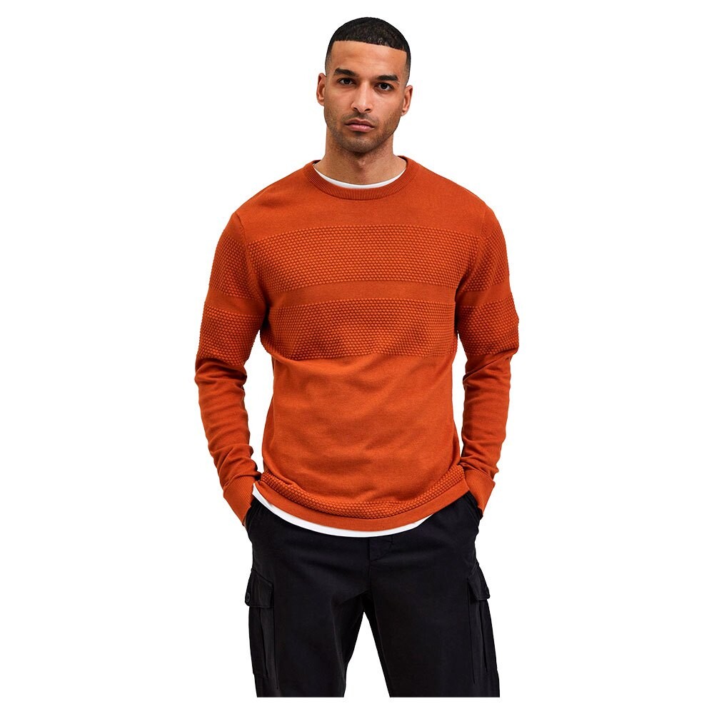 

Свитер Selected Maine Crew Neck, оранжевый