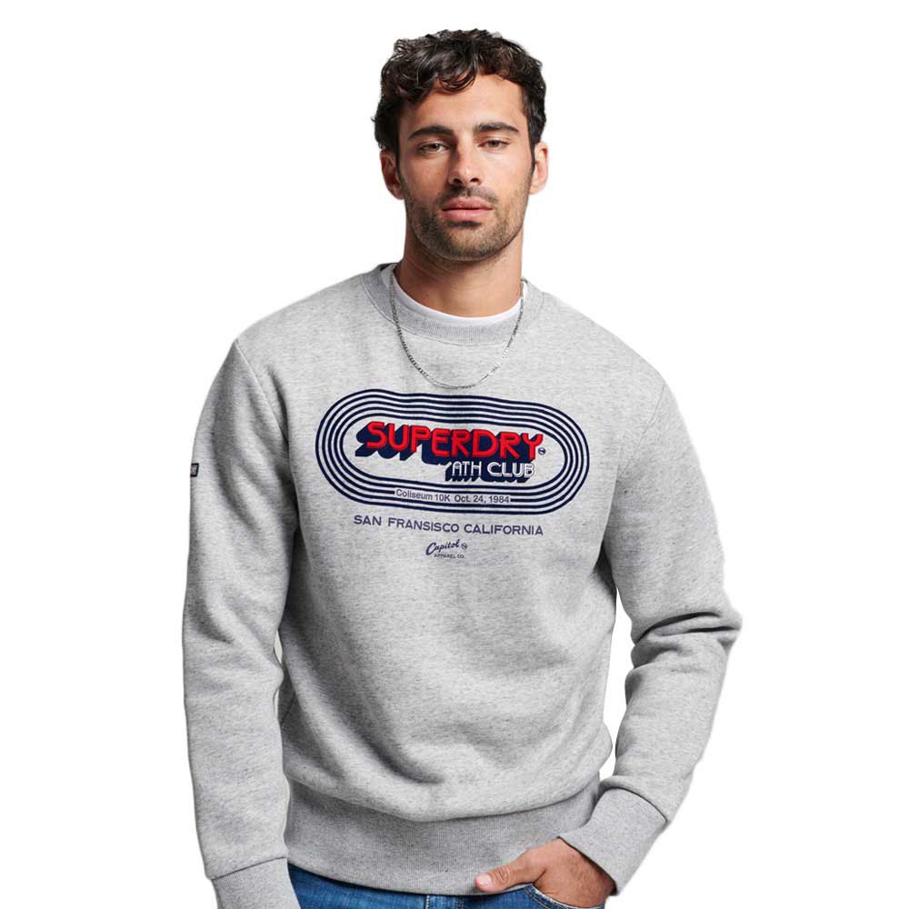 

Толстовка Superdry Vintage Athletic Club, серый