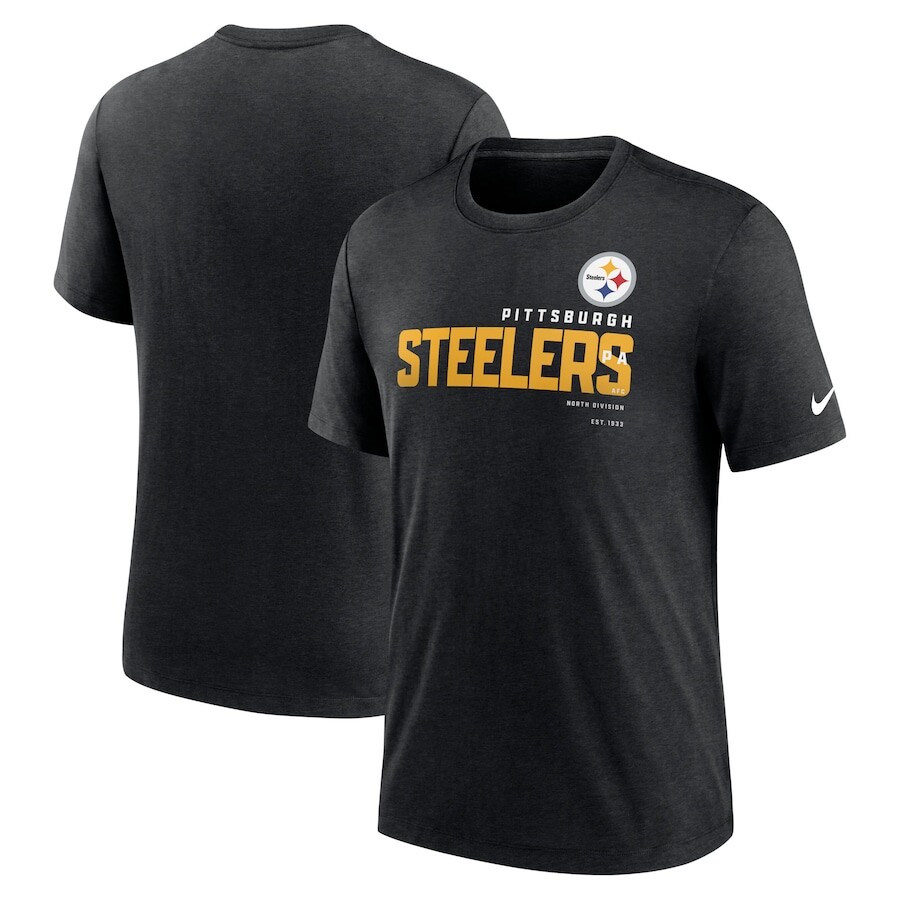 

Футболка с коротким рукавом Nike Pittsburgh Steelers, черный