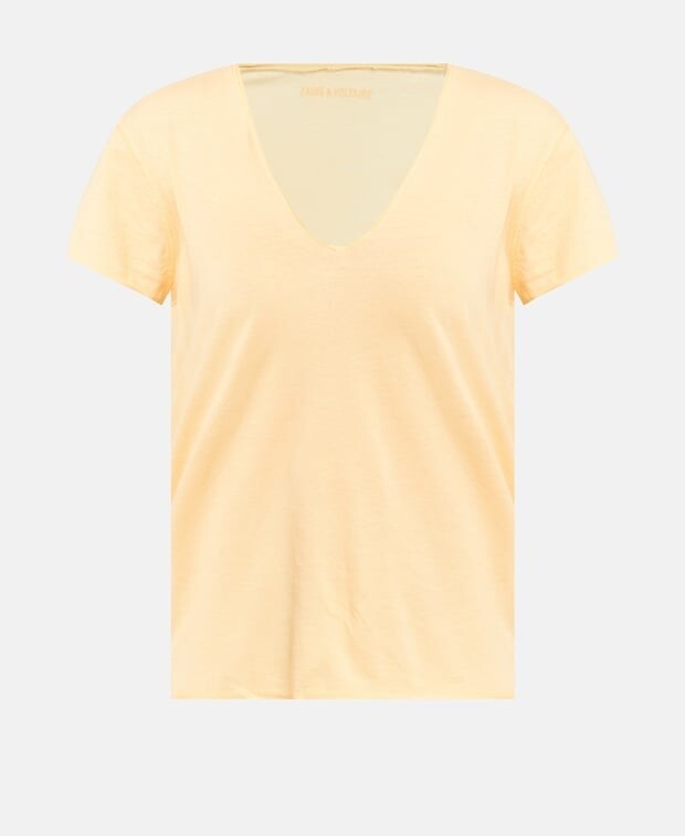 

Футболка Zadig&Voltaire, светло-желтого