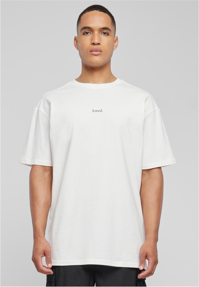 

Футболка Merchcode Love Heavy Oversized Tee, белый