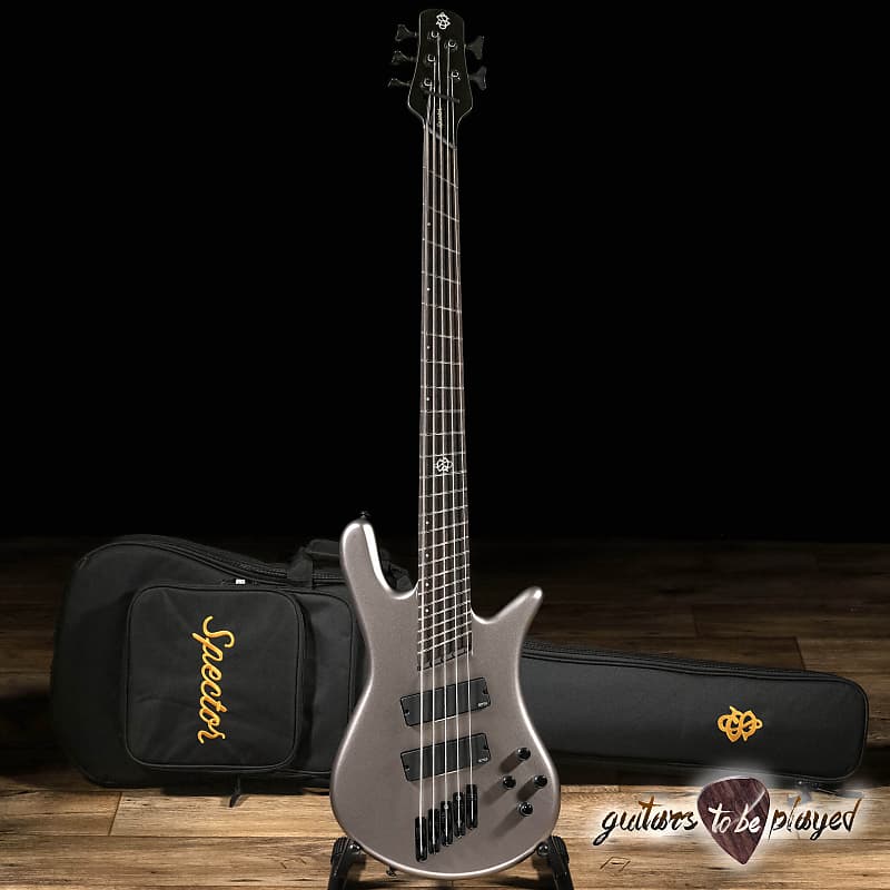 Басс гитара Spector NS Dimension HP 5 String Multi-Scale Neck-Thru Bass – Gunmetal Gloss