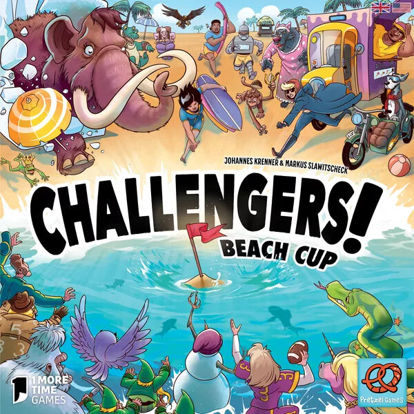 

Настольная игра Pretzel Games Challengers! Beach Cup