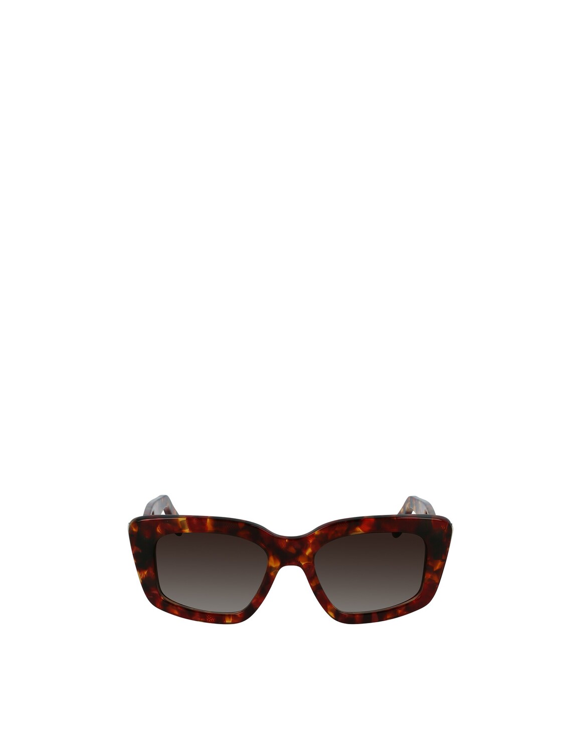 

Квадратные солнцезащитные очки SF1024 Ferragamo, цвет Red Havana