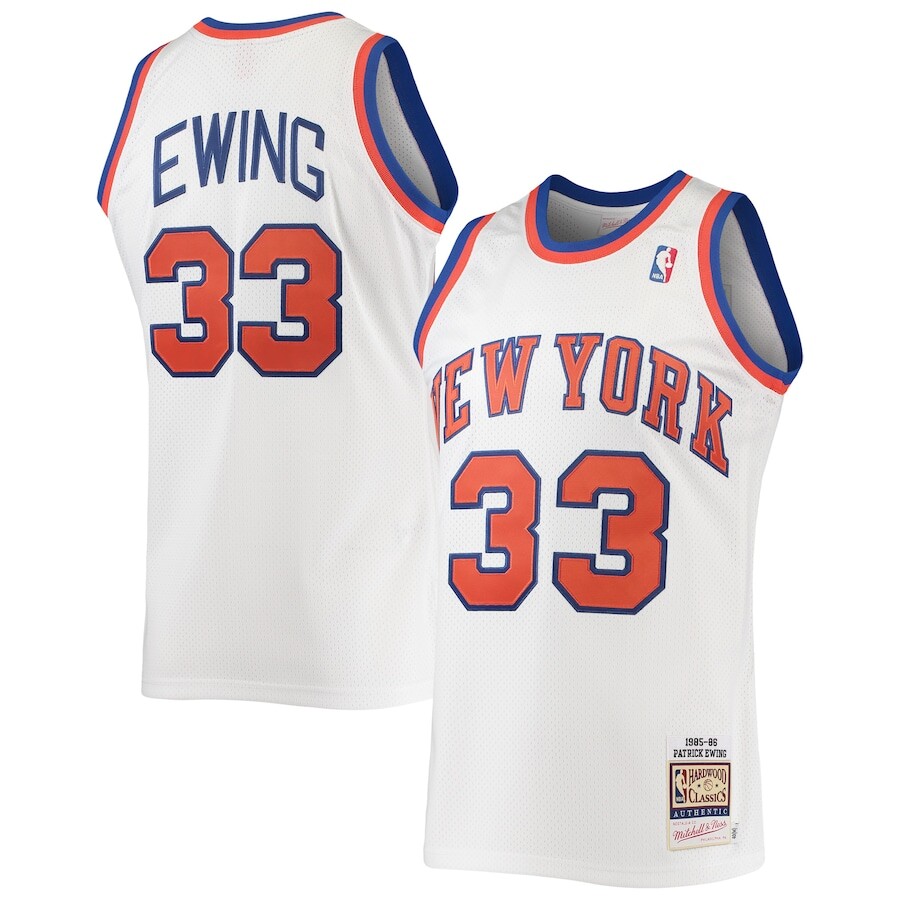 

Джерси Mitchell & Ness New York Knicks, белый