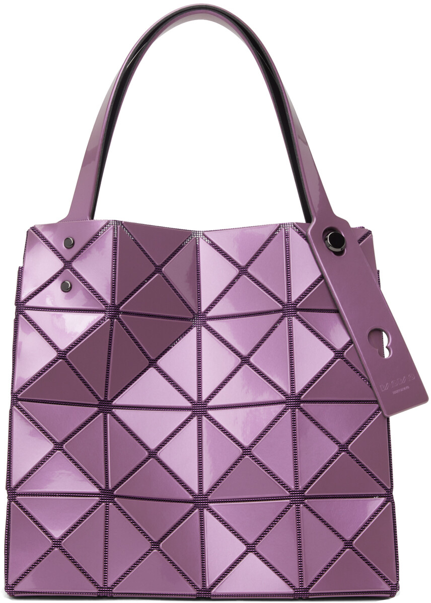 

Фиолетовая сумка в каратах BAO BAO ISSEY MIYAKE