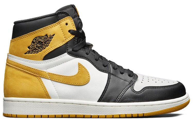 

Кроссовки Jordan 1 Retro High, Желтая охра