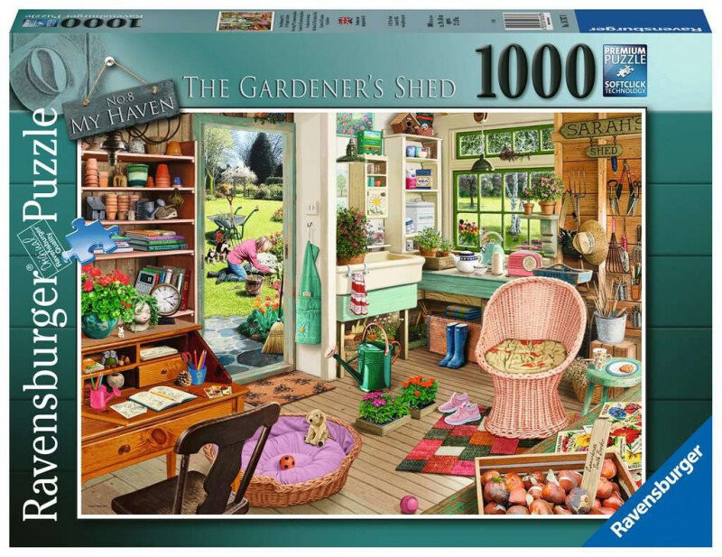 

Ravensburger, пазл, Садовый сарай, 1000 шт.