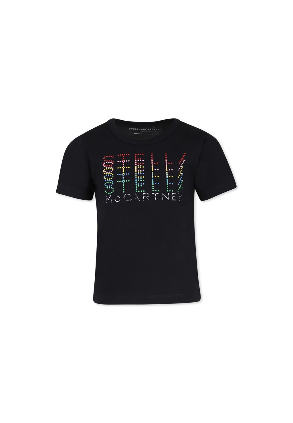 

Футболка с принтом Stella McCartney Kids, черный