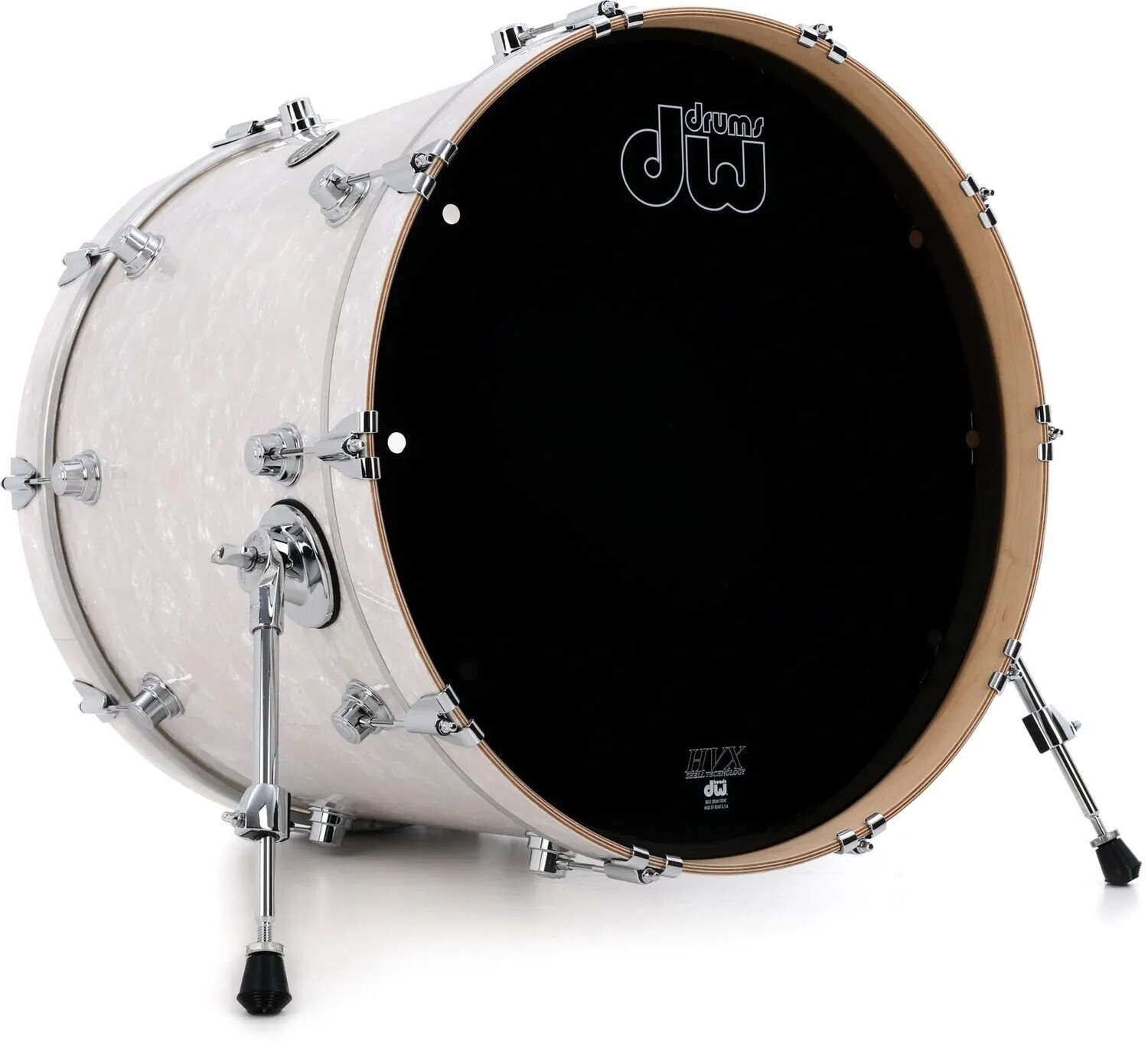 

Бас-барабан серии DW Performance — 18 x 22 дюйма — отделка White Marine FinishPly