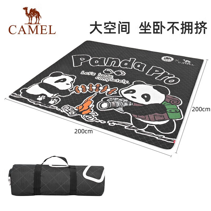 

Коврик для пикника Camel (Camel), напольный коврик для палатки, уличные постельные принадлежности, влагостойкий коврик для кемпинга, утолщенная складная подушка [Панда]