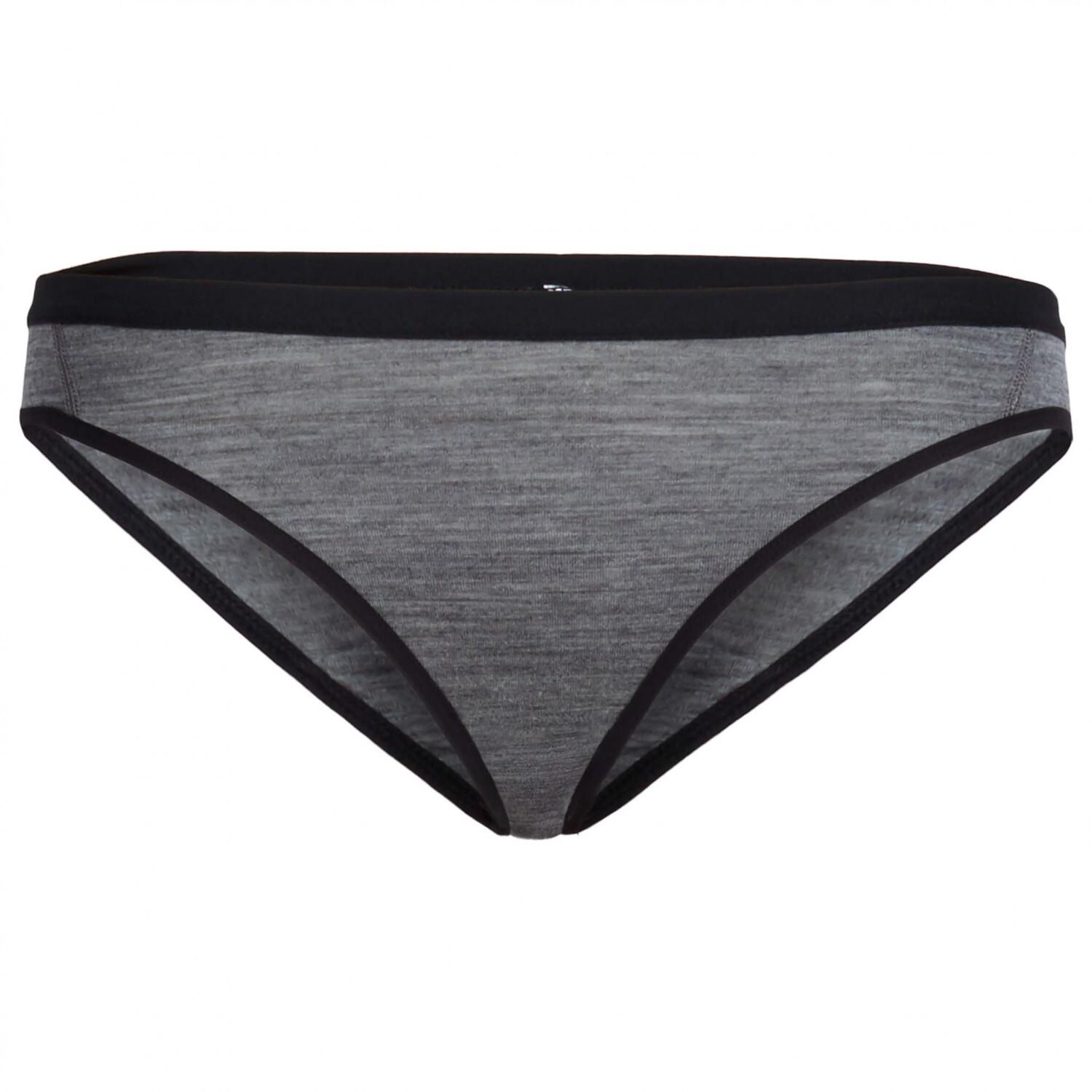 

Трусы из мериноса Icebreaker Women's Siren Bikini, цвет Gritstone Heather/Black