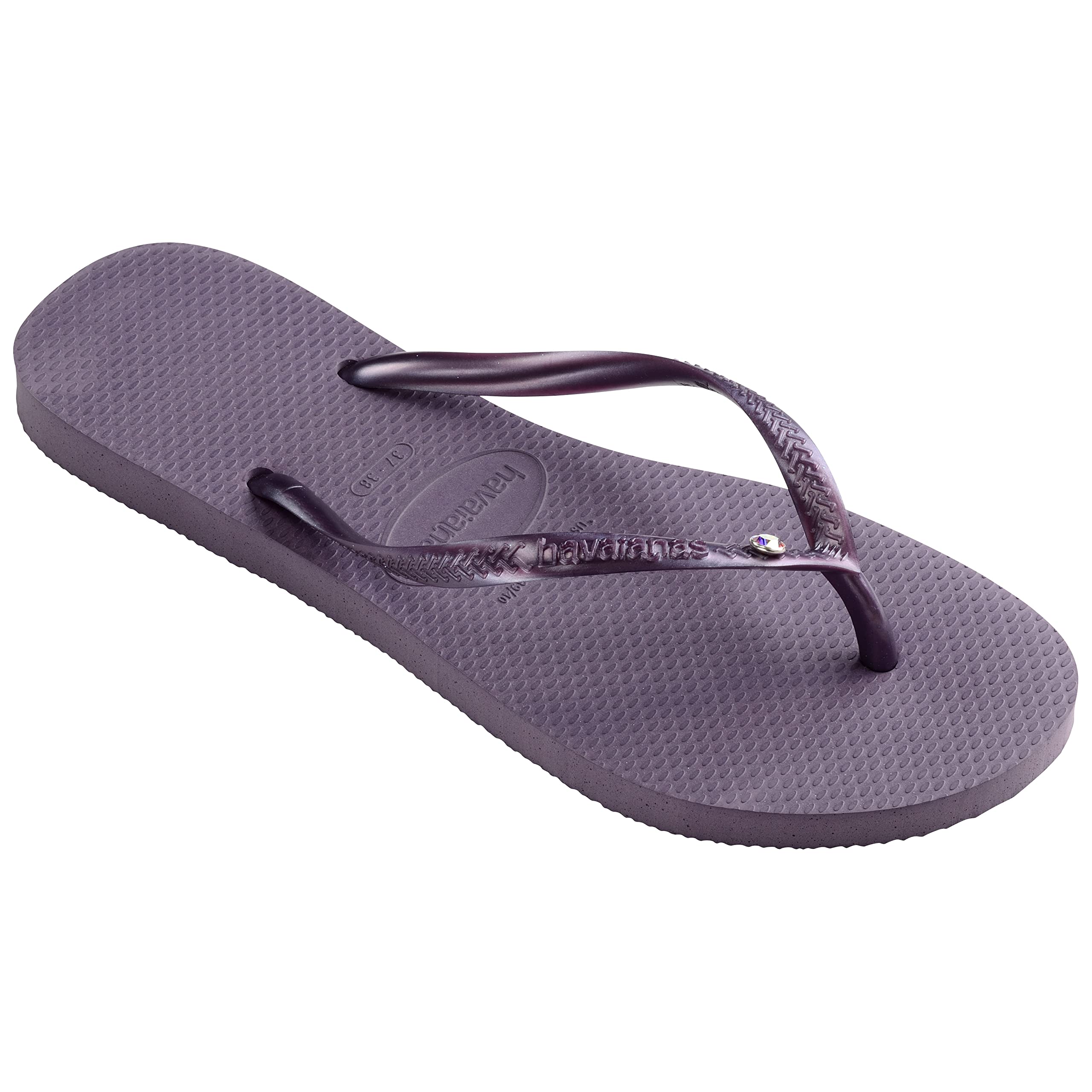 

Сандалии Havaianas Kids Slim Crystal SW II Flip Flop Sandal (Toddler/Little Kid/Big Kid)