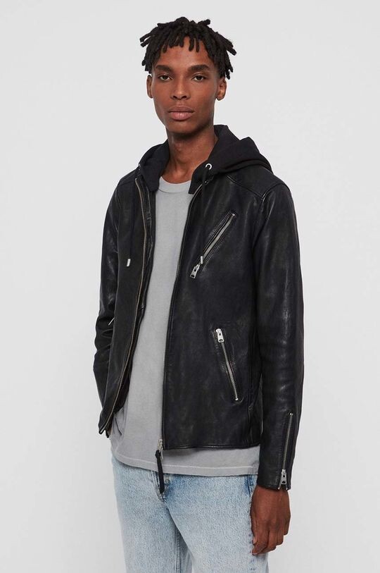 

Кожаная куртка HARWOOD JACKET AllSaints, черный