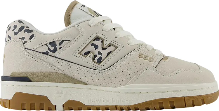 

Кроссовки 550 'Leopard Pack - Sea Salt', кремовый