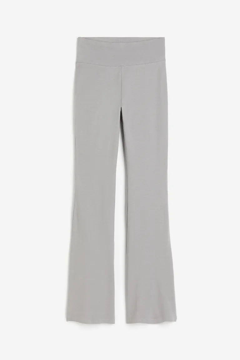 

Леггинсы с расклешенными ногами H&M, серый