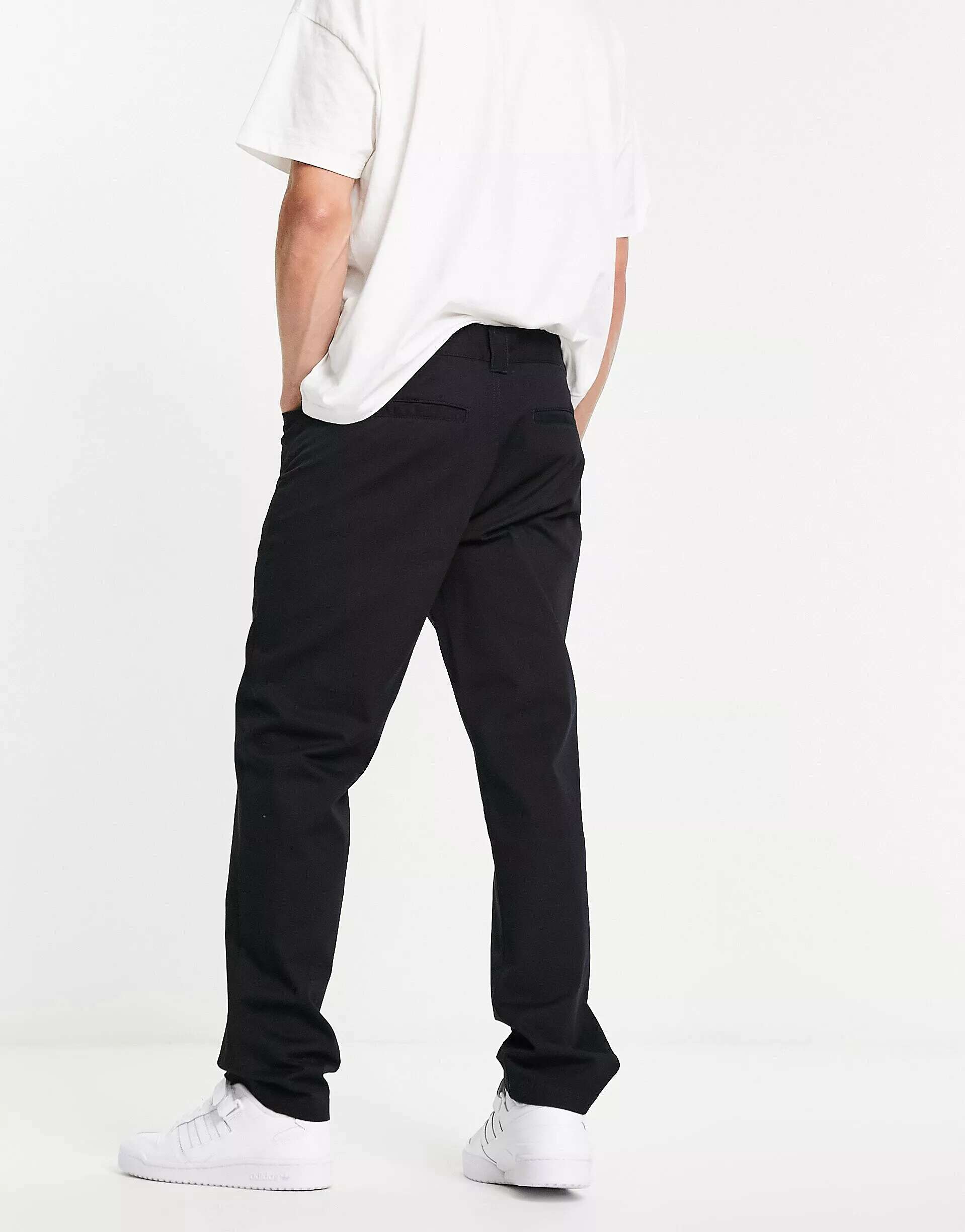 Черные брюки Element Sawyer брюки чинос numph прямой силуэт классический стиль карманы размер l бежевый