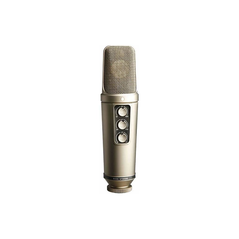 rode nt2000 студийный конденсаторный микрофон Конденсаторный микрофон RODE NT2000 Multipattern Condenser Microphone