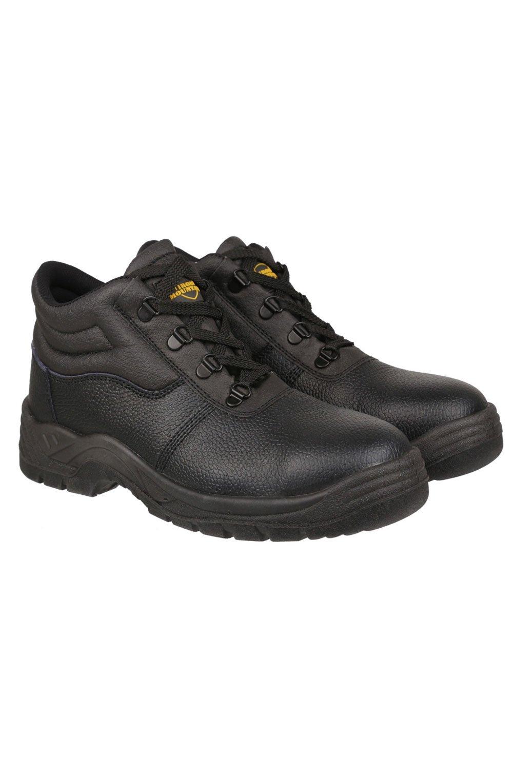Ботильоны Chukka Work со стальным носком и межподошвой S3 SRC Work Iron Mountain, черный мужская защитная рабочая обувь со стальным носком непрокалываемые рабочие ботинки удобные защитные кроссовки желаемая обувь