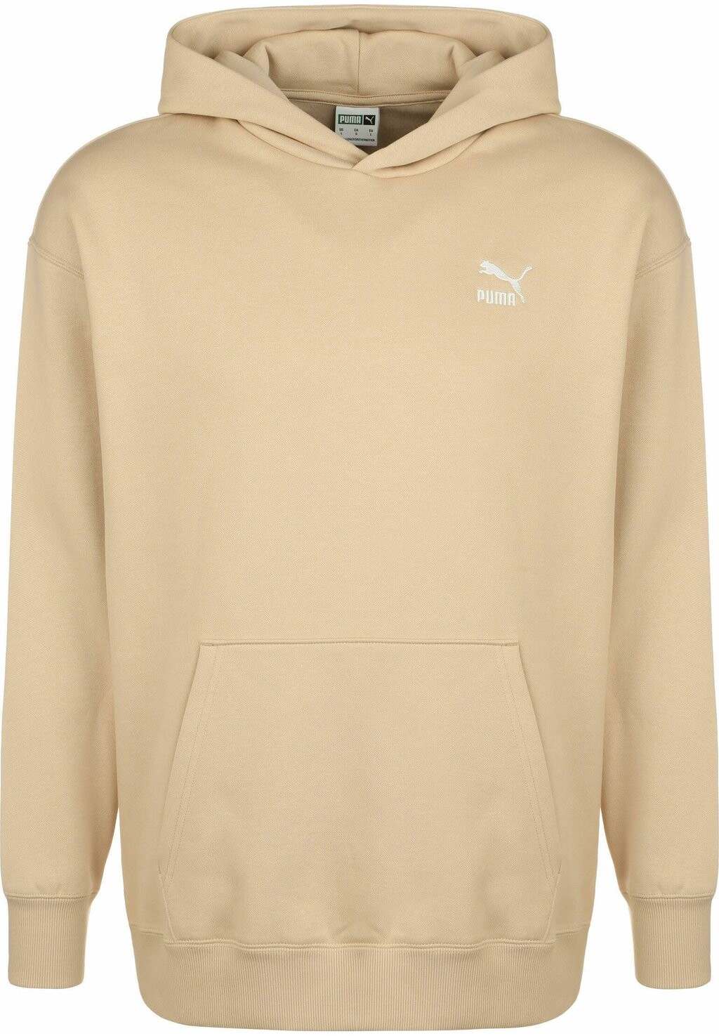 

Толстовка с капюшоном Puma, бежевый