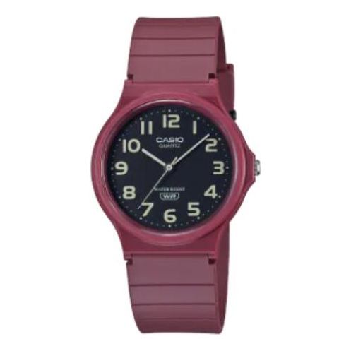Часы Casio Waterproof Fashion Stylish Analog Watch 'Purple Red', красный