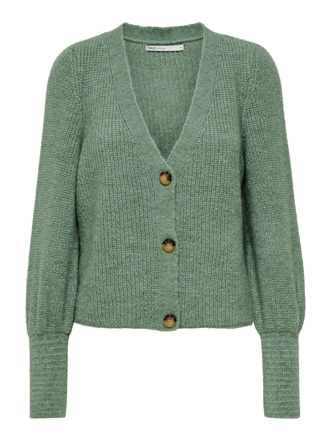 

Кардиган ONLY Strickjacke ONLCLARE, зеленый