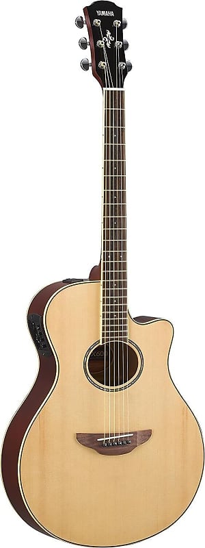 Акустическая гитара Yamaha APX600 Thinline Cutaway Acoustic/Electric, Natural цена и фото