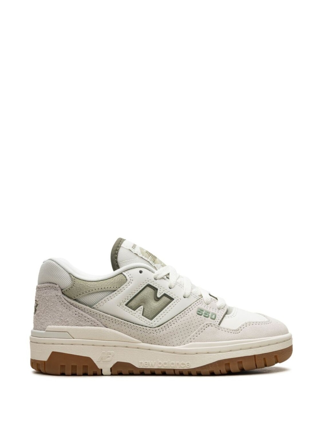 

Кроссовки 550 White/Grey New Balance, бежевый